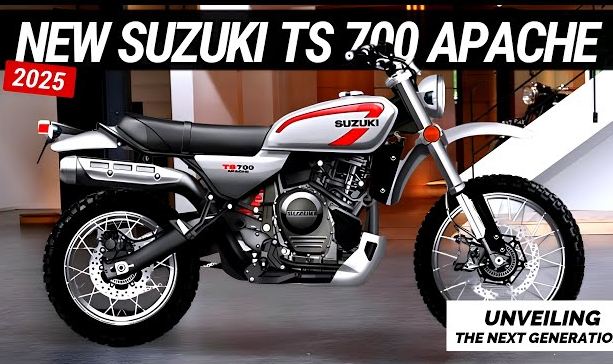 Suzuki TS 700 Apache, Motor Off Road dengan Desain Klasik, Nih Speknya