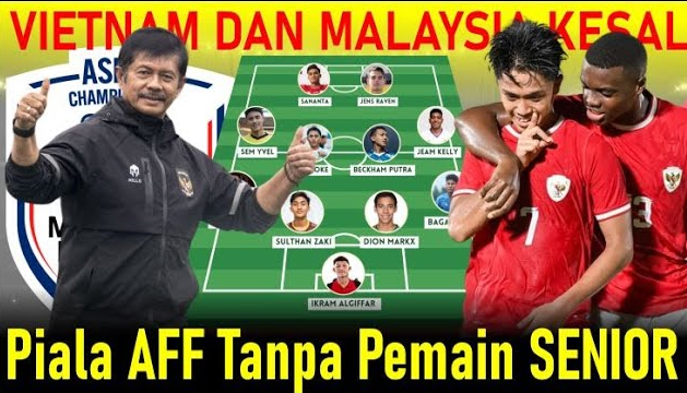 Tanpa Pemain Senior! Ini Daftar Pemain Muda yang akan Tampil di Piala AFF 2024