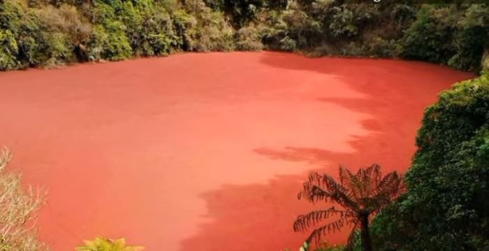 Danau Unik di Kawasan Bukit Raje Mandare Bengkulu, Simpan Mustika Merah Delima, Ini Buktinya