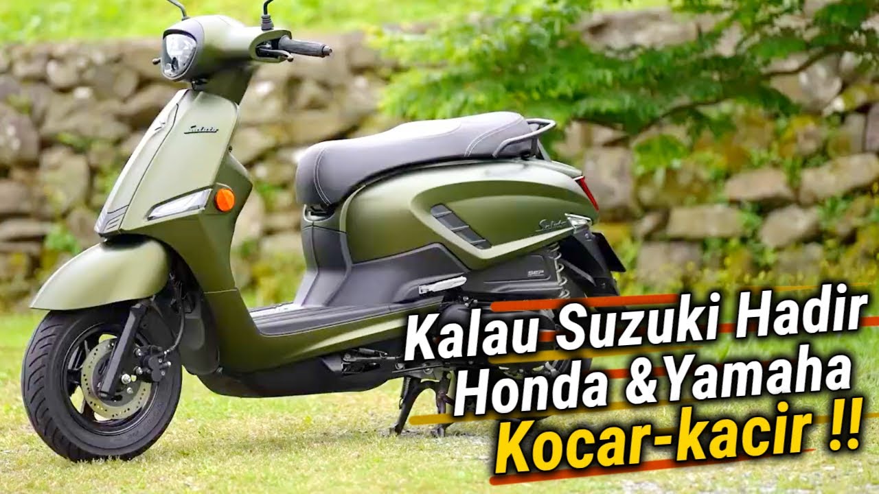Suzuki Saluto Masuk Indonesia, Yamaha Filano dan Honda Stylo Bisa Merana, Ini Alasannya