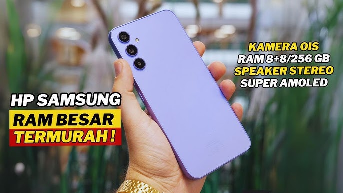 Rekomendasi HP Paling Murah Agustus 2024, Spek Monster, RAM 8/256 GB 