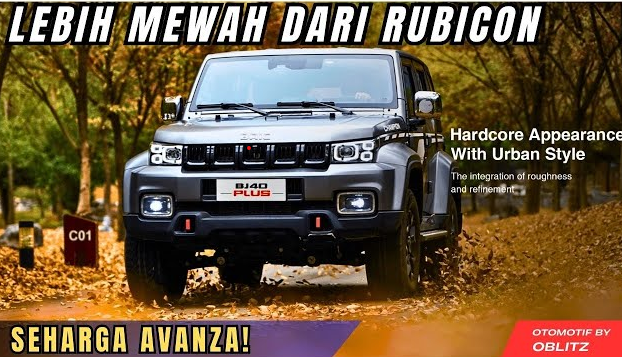  Tenaga Buas, Desain Garang! Jeep Rubicon Versi Cina Ini Dijual Setara LCGC, Minat? Nih Speknya