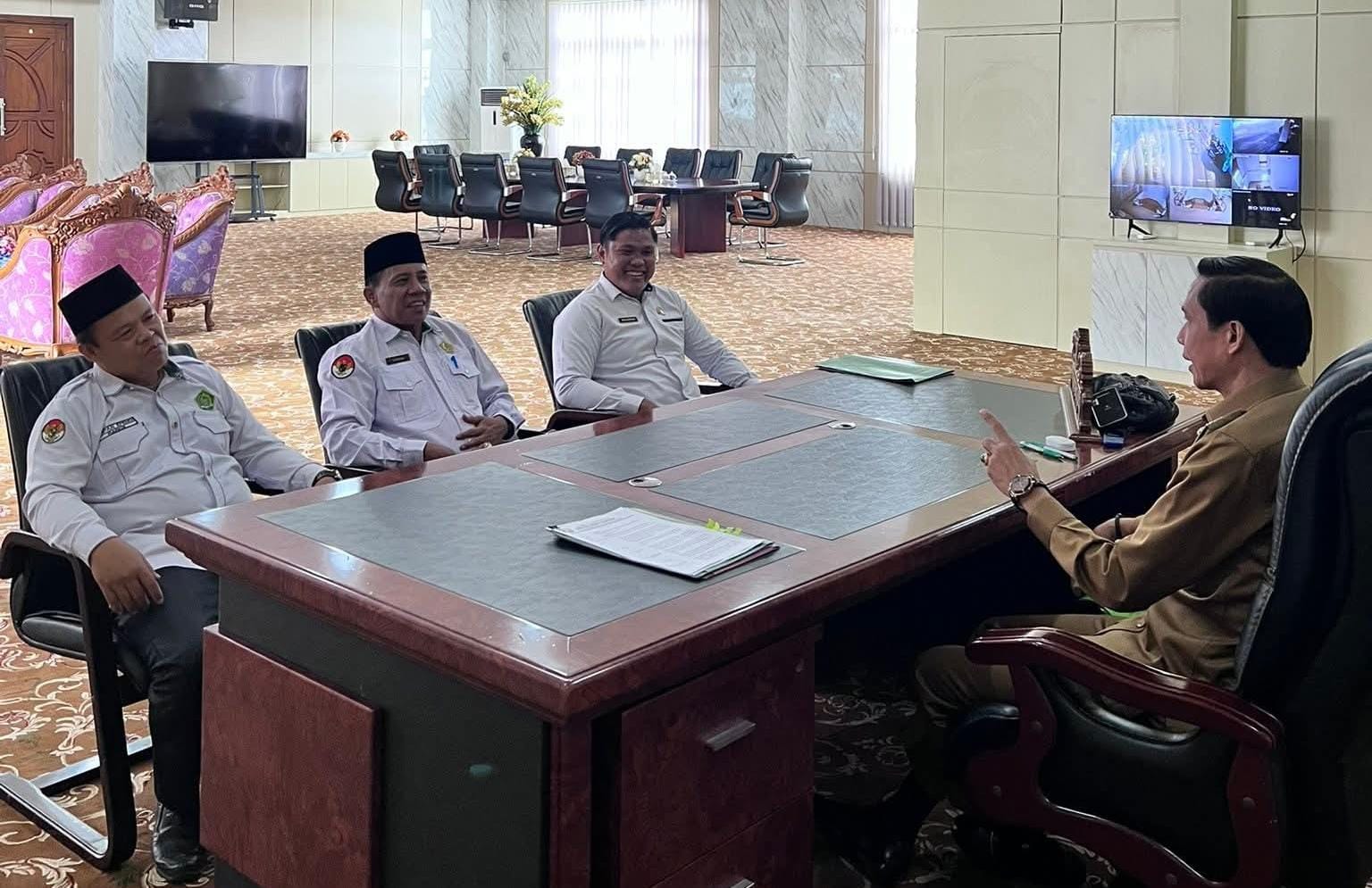 Kunjungan Perdana, Kepala Kemenag dan Bupati Pererat Kolaborasi Pembangunan