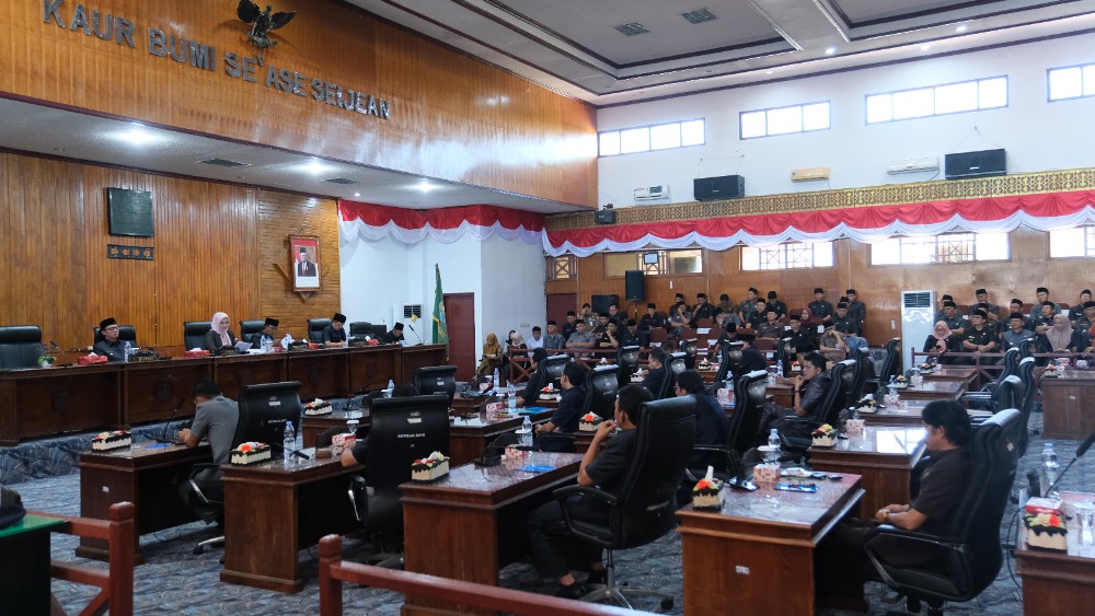 Bupati Sampaikan LKPJ 2023, Begini Kondisi Keuangan Kabupaten Kaur