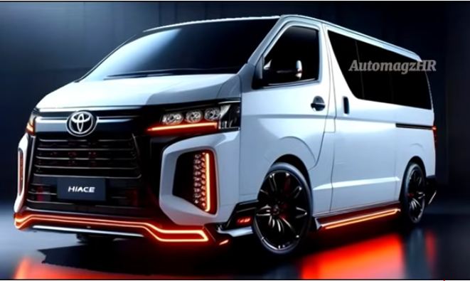 Desain Toyota Hiace 2025 Bocor! Fitur Mewah, Kabin Nyaman, Bahan Bakar Lebih Irit