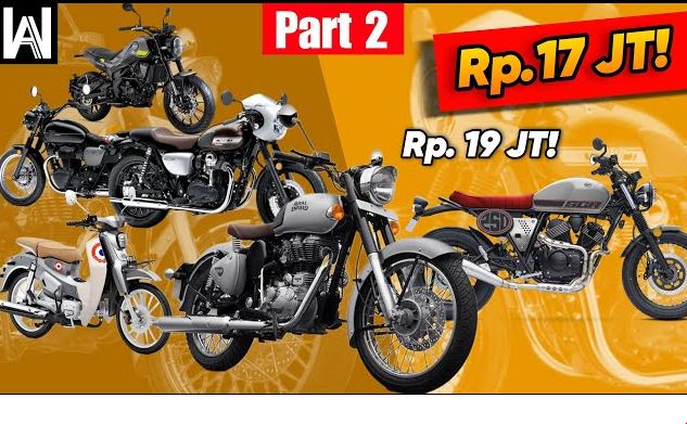 Motor Retro Klasik Terbaik 2024, Kualitas Jaminan, Nomor 3 Hanya Rp 19 Jutaan 