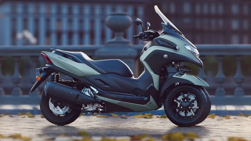 Yamaha Tricity 300 Edisi 2024 Bikin Terpana, Bodi Sporty, Roda Depan Ada 2, Harga?