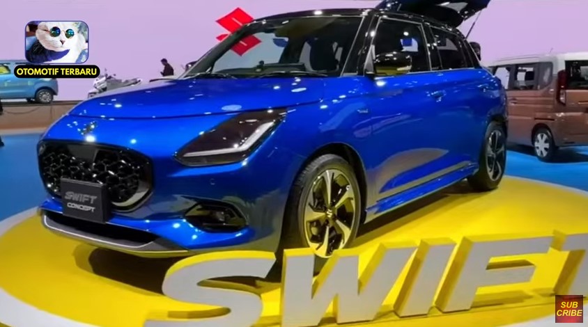 Suzuki Swift 2024 Desain Sporty Akhirnya Dirilis, Mesin Tangguh, Interior Mewah, Brio Kalah Jauh
