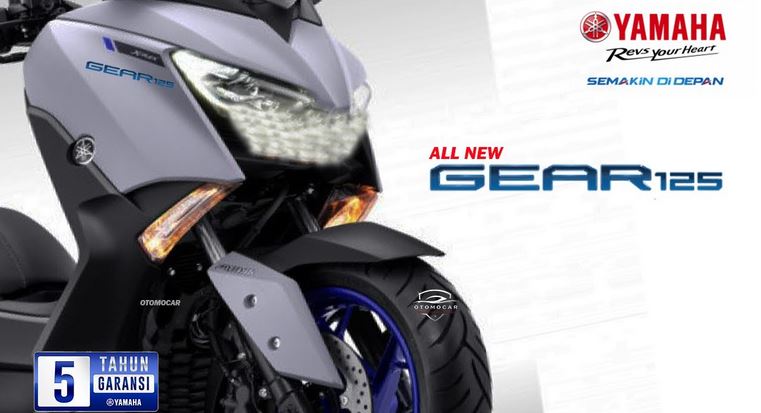 Yamaha Gear 125 2025 Tampil Beda, Hadirkan 3 Varian Warna