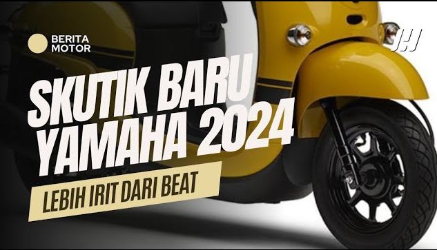 Yamaha Pasarkan Skutik Mini, Lebih Irit dari Honda BeAT, 1 Liter Bisa Ngacir 58 KM 