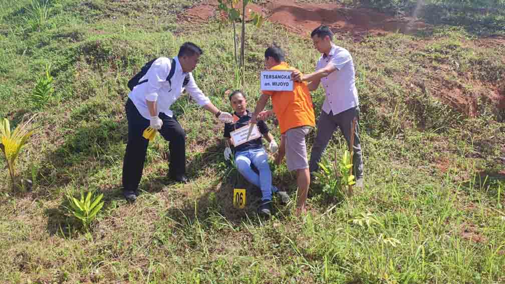 Kasus Pembunuhan di Kebun Kopi Talang Cawang, Tak Mampu Nahan Emosi, Tetangga Ditusuk Hingga Meninggal