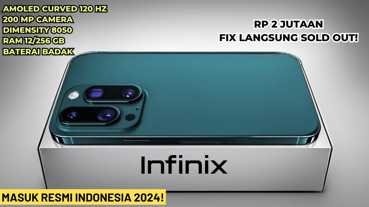 Spesifikasi HP Infinix Note 40 Pro 5G, Ponsel Tangguh yang Meluncur ke Indonesia 