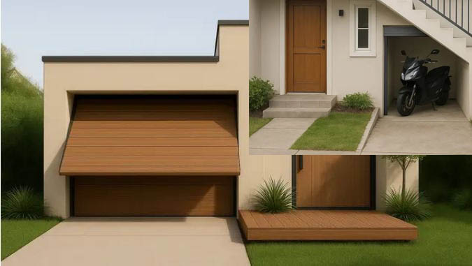 Rumah dengan Garasi Tersembunyi, 7 Desain Cerdas untuk Lahan Terbatas