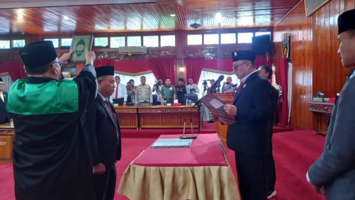 BREAKING NEWS: Wadimin Resmi Dilantik Jadi Anggota DPRD Bengkulu Selatan