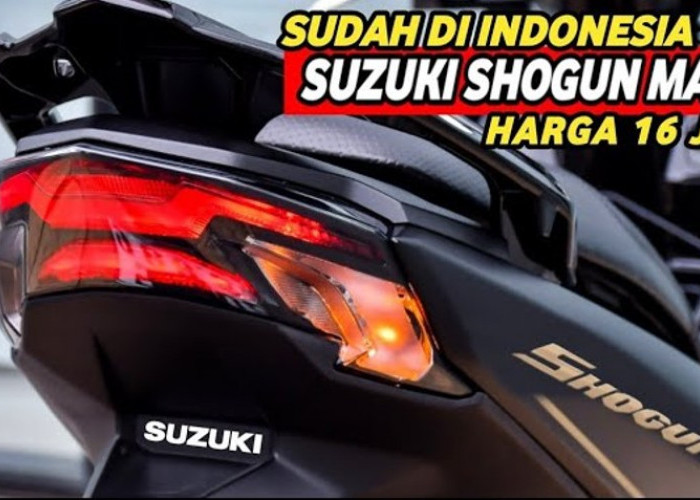 Honda Panik! Suzuki Rilis Skutik Setangguh Motor Bebek Shogun SP 125