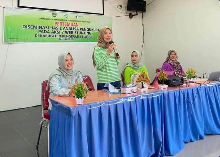 Kasus Stunting di Bengkulu Selatan, Dinas Kesehatan Lakukan Desiminasi Analisa Pengukuran Stunting