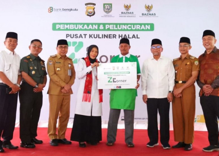 Pemprov dan Baznas Luncurkan Pusat Kuliner Halal di Bengkulu