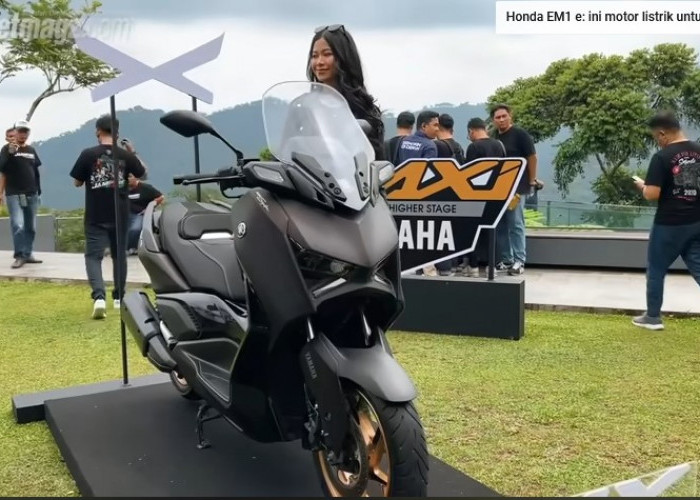 Pertama di Asia! Yamaha Xmax Tech Max Resmi Dirilis di Indonesia, Varian Tertinggi, Desain Eksklusif 