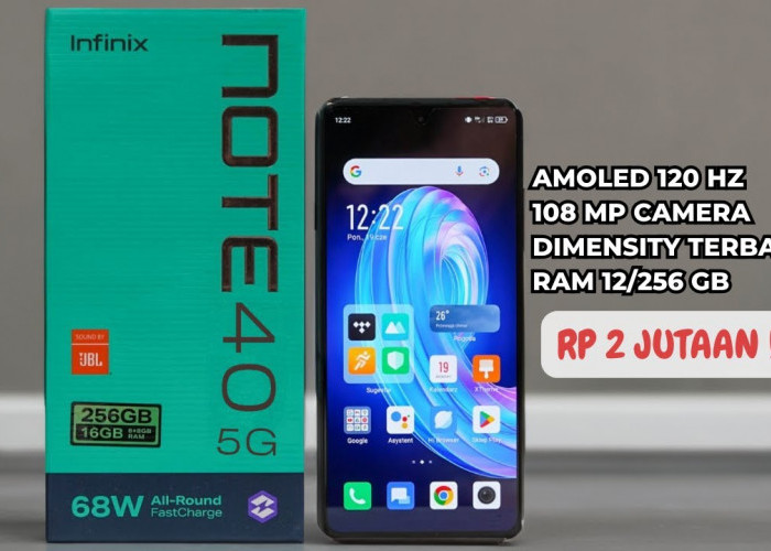 Review Infinix Note 40 5G yang Resmi Meluncur di Indonesia, Cek Harga dan Spesifikasinya