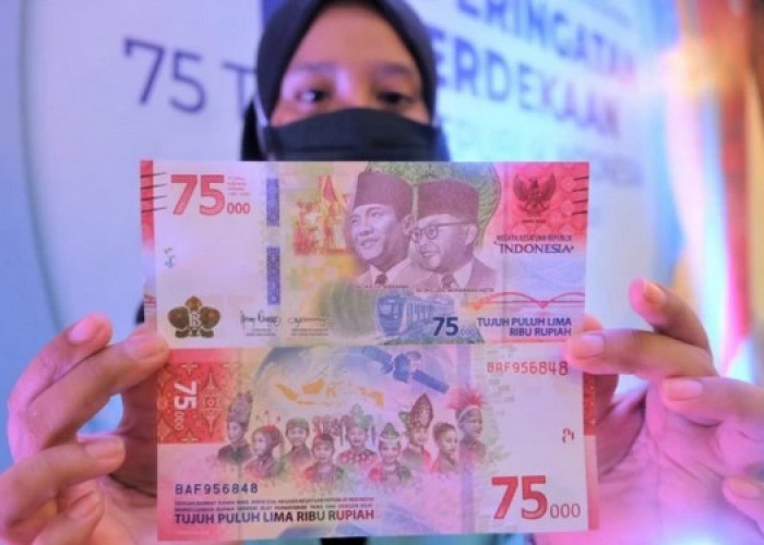 Heboh, Uang Kertas Rp75.000 Dijual Rp5 Juta, Ini Kata Bank Indonesia 