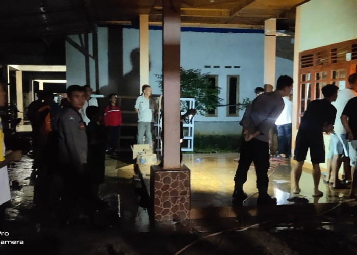 Rumah Warga Kedurang yang Terbakar Dalam Keadaan Kosong, Pemilik Rumah Hadiri Tabligh Akbar UAS