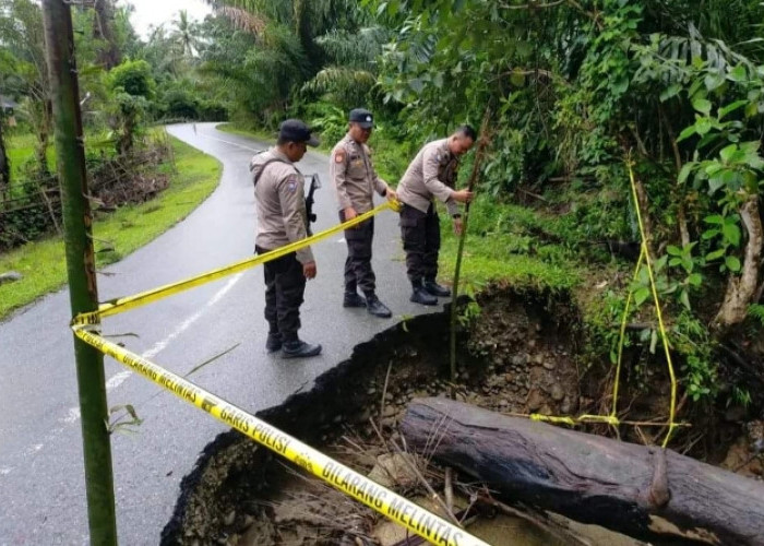 Jalan di Kecamatan Kinal Amblas, 19 Titik Rawan Bencana di kaur