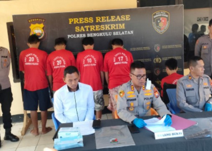 Dipotas Lalu Dimutilasi! Begini Kronologi Penangkapan 4 Pencuri Ternak di Bengkulu Selatan 