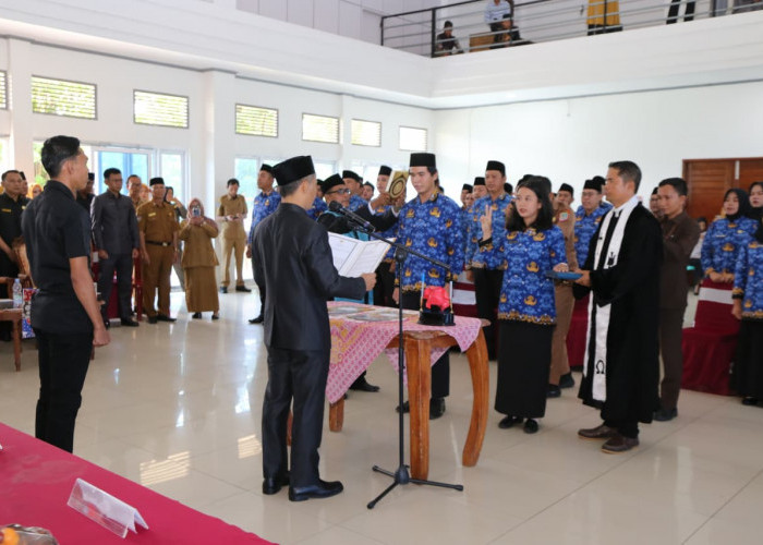Resmi Jadi ASN Penuh, 79 PNS Baru Kaur Diminta Loyal dan Pindah Domisili