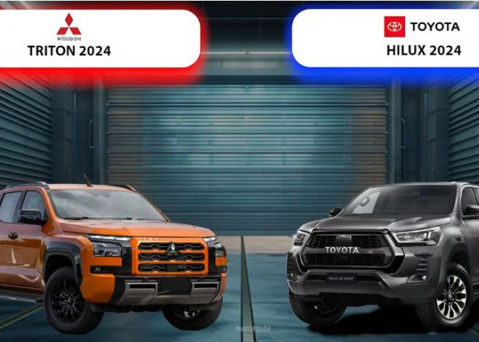 Ketangguhan Yang Tak Terbantahkan! Toyota Hilux 2024 vs Mitsubishi Triton 2024 Mana Yang Lebih Unggul? 