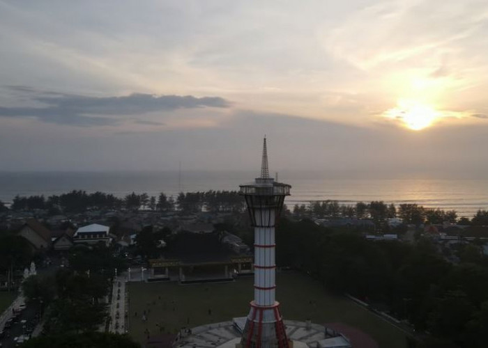 View Tower Bengkulu Batal Dibongkar, Jadi Tiang Bendera Tertinggi di Indonesia