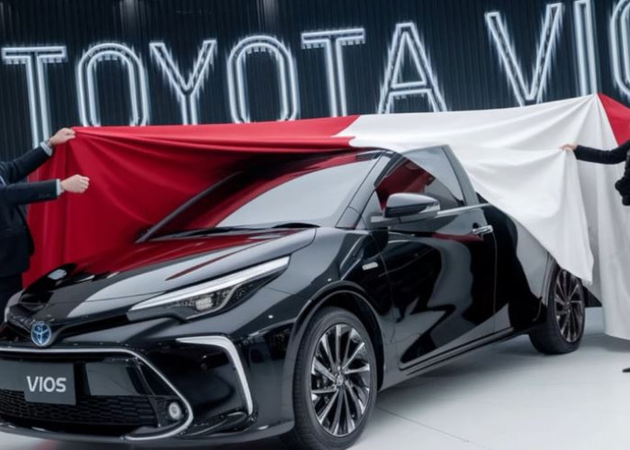 Toyota Vios 2025 Makin Segar dan Keren, Penggunaan BBM Jauh Lebih Irit