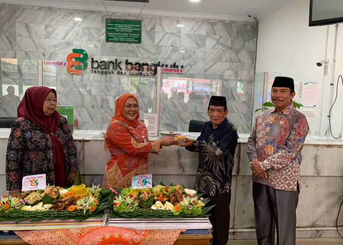 Bank Bengkulu Cabang Manna Peringati HUT Ke-55 dengan Semangat Kebersamaan