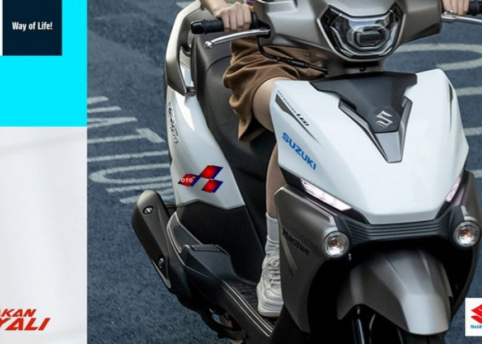 Suzuki Keluarkan Skutik Andalan Bermata Hiu, Desain Sporty dan Elegan, Yamaha dan Honda Bakal Ketinggalan