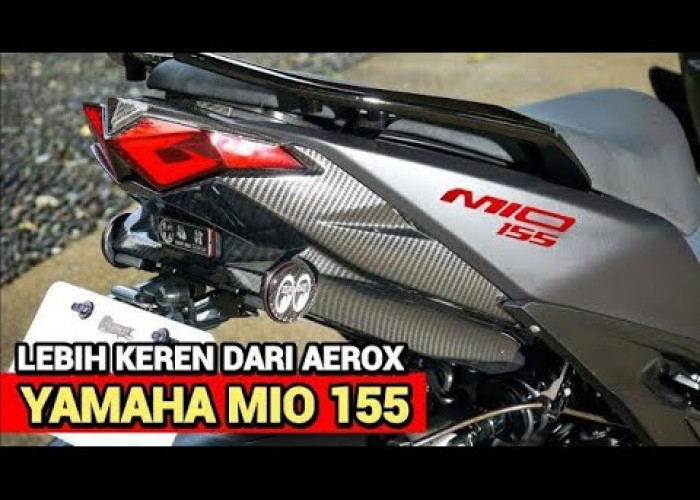 Lebih Keren dan Agresif dari NMAX, Yamaha Mio 155 Desain Maxi Memang Layak Dimiliki