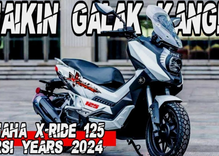 Yamaha Rilis X-Ride 125 Versi 2024? Desain Garang, Rangka Dari Baja, Honda Beat Street Ketinggalan