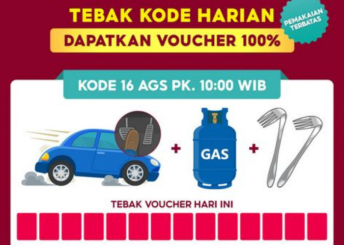 INI DIA! Jawaban Kode Voucher Badai Shopee Rabu 16 Agustus 2023, Dapatkan Diskon 100 Persen