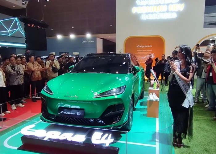 Pertama di Indonesia! LEPAS E4 Debut Global di IIMS 2026, SUV Listrik Konsep Bergaya Futuristis