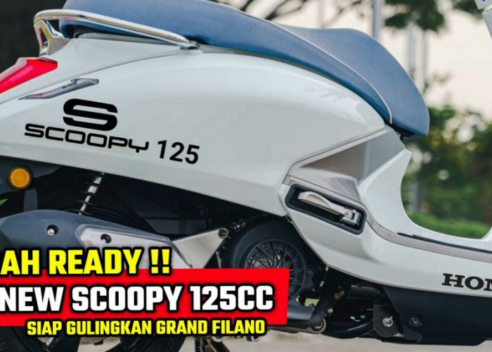 Januari 2024, Honda Scoopy Bermesin 125 CC Siap Mengaspal, Yamaha dan Suzuki Bakal Panik!
