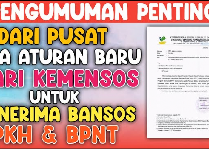 Penerima PKH, BPNT, dan PBI Dicoret, Ini Alasannya