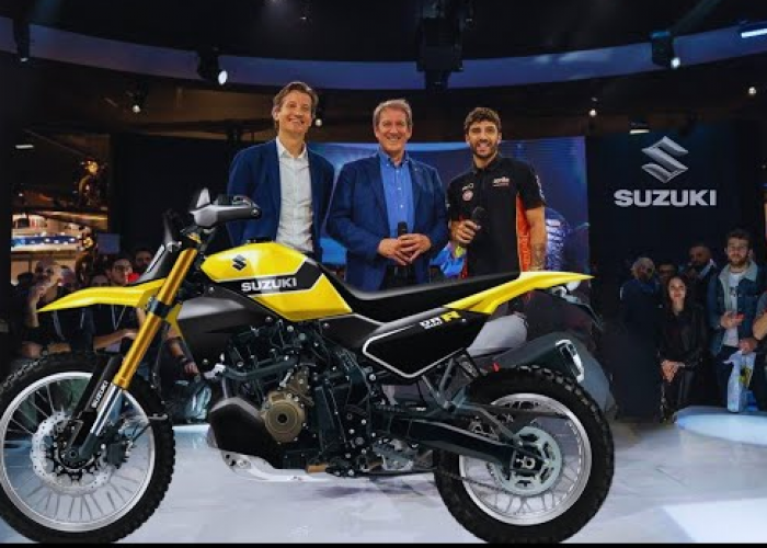 Suzuki Perkenalkan Seri Senjata Kuning DR 800 dengan Mesin dan Rangka Baru, Tenaga Josss