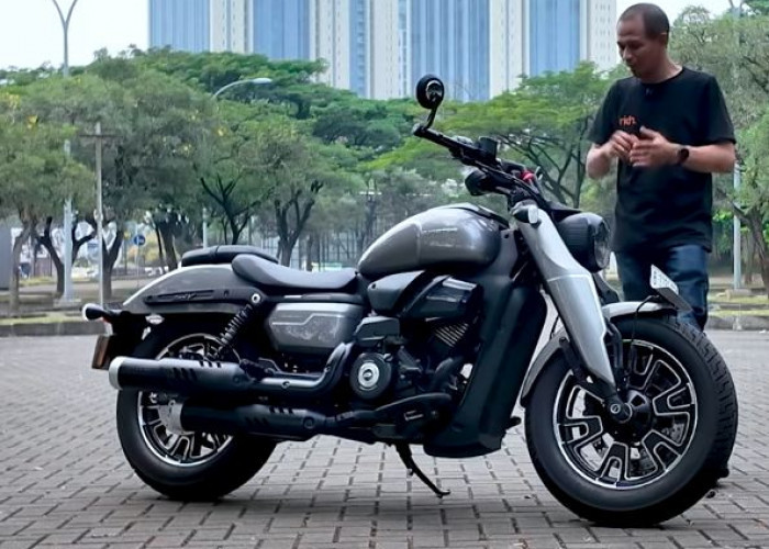 Gagah Bak Harley Tapi Matic, Kupas Tuntas QJMotor SRV 250 Libero: Cruiser 250 cc dengan Teknologi AMT