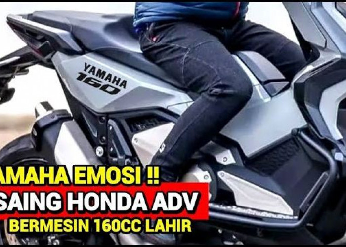 Skuter Matic Terbaru Resmi Hadir, Mesin 160 CC, Desain Memukau, Honda dan Yamaha Waspada