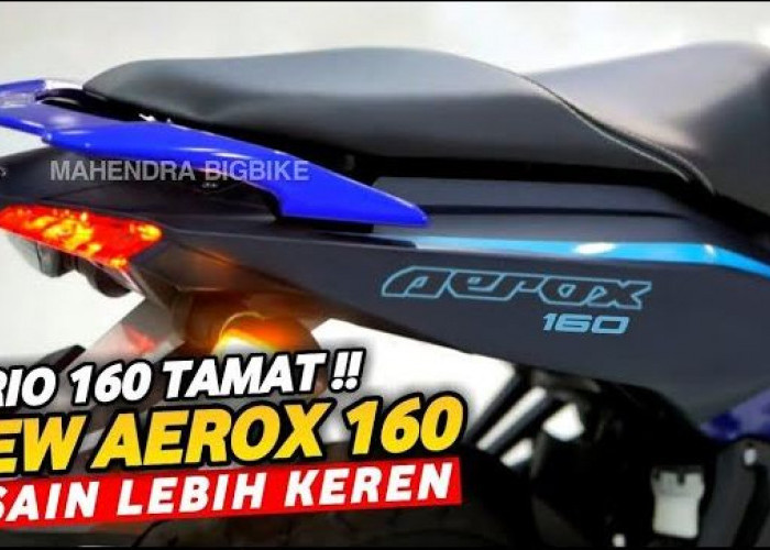 Muncul Desain Yamaha Aerox Terbaru, Mungkinkah akan Pukul Mundur Honda Vario 160?