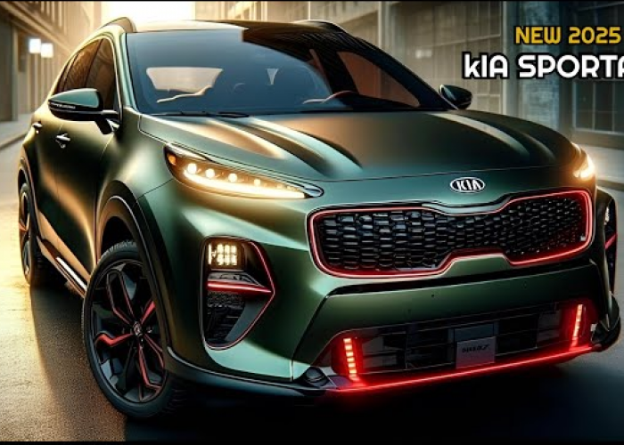 KIA Sportage 2025 Semakin Garang, Desain Modern dan Performa Tangguh, Mobil SUV Impian Semua Orang