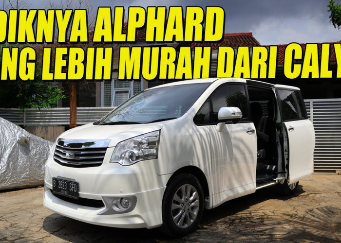Toyota Alphard Kemahalan? 3 MPV Premium Bekas Ini Bisa Jadi Pilihan, Desain Mewah, Harga Cuma 100 Jutaan