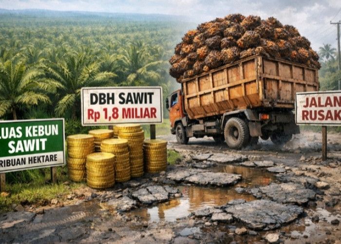 Bengkulu Selatan Terima Rp1,8 Miliar dari Sawit, Dinilai Tak Seimbang Luas Kebun, Jalan Rusak Jadi Sorotan