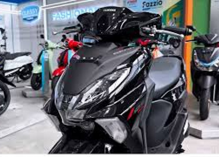 Sporty & Kokoh, Yamaha Gear Ultima Hitam Glossy 2026 Tampil Lebih Gagah dan Modern