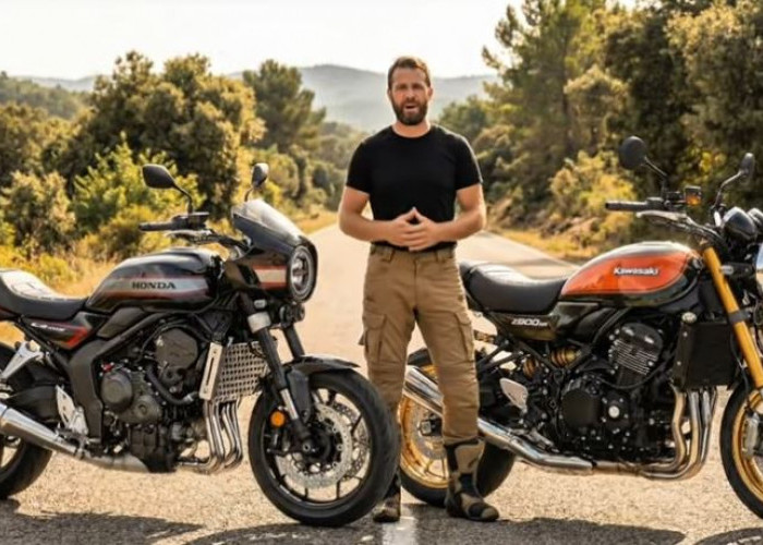 Retro Rumble 2026! Honda CB1000F vs Kawasaki Z900RS, Duel Ikon Retro Modern Jepang