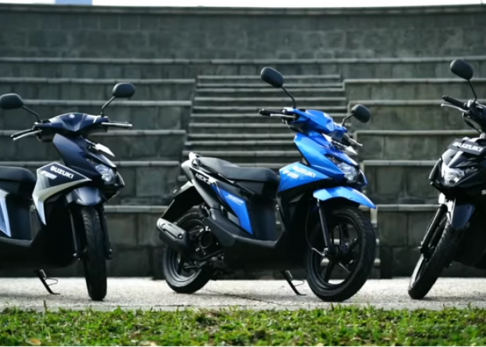   Honda dan Yamaha Waspada! Suzuki Ada Jagoan Baru, Mesin 115 CC, Sudah Hadir di Indonesia, Segini Harganya 