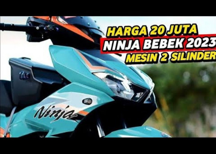 Kawasaki Bikin Kejutan, Ninja Versi Bebek Sport Diluncurkan, Honda dan Yamaha Makin Panik 